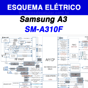 Esquema Elétrico Samsung Galaxy A3 SM-A310F
