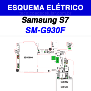 Esquema Elétrico Samsung Galaxy S7 SM-G930F