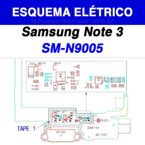Esquema Elétrico Samsung Galaxy Note 3 SM-N9005