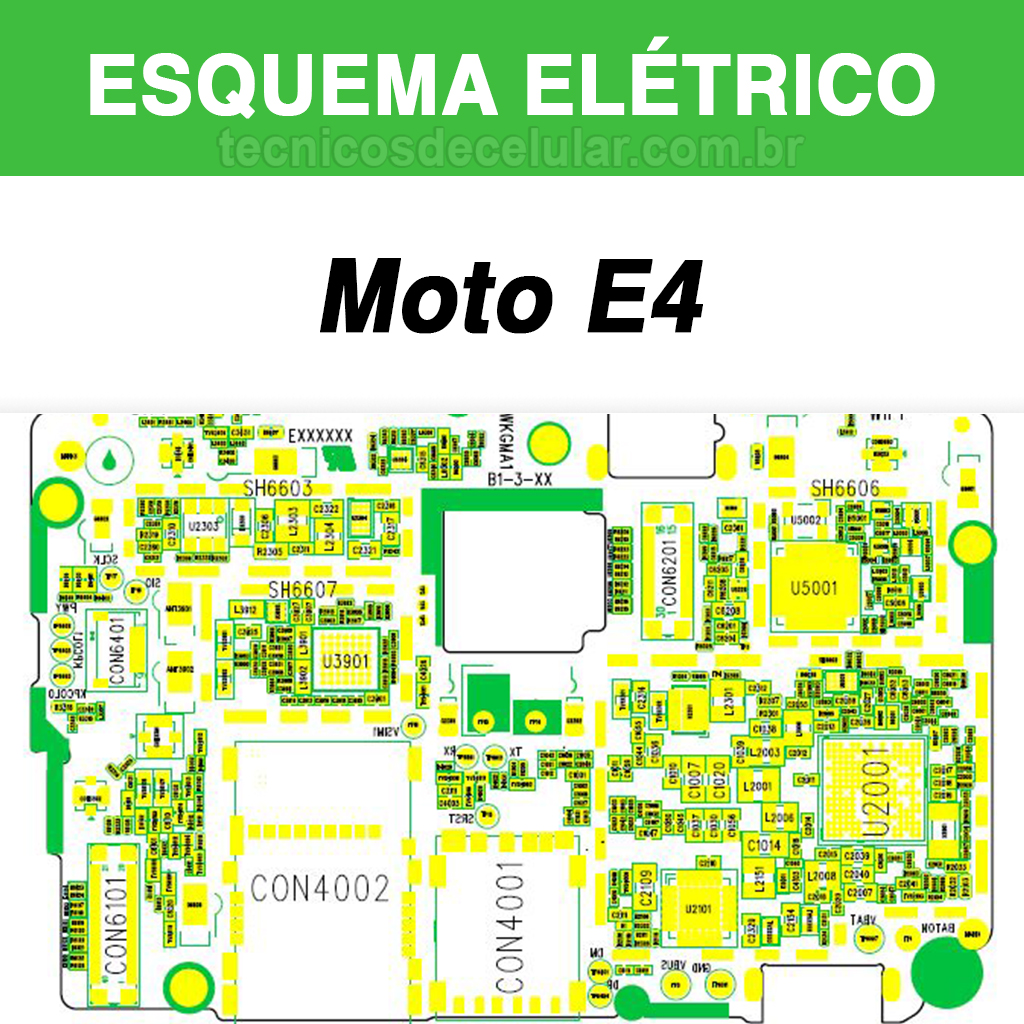 Esquema Elétrico Motorola Moto E4