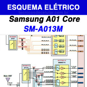 Esquema Elétrico Samsung Galaxy A01 Core SM-A013M