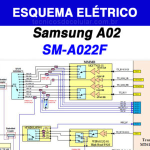Esquema Elétrico Samsung Galaxy A02 SM-A022F