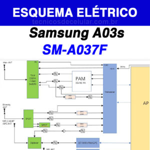 Esquema Elétrico Samsung Galaxy A03s SM-A037F