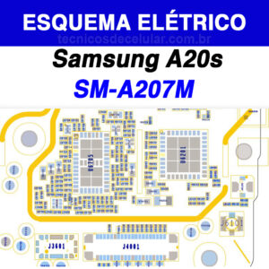 Esquema Elétrico Samsung Galaxy A20s SM-A207M