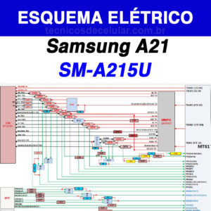 Esquema Elétrico Samsung Galaxy A21 SM-A215U