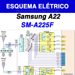 Esquema Elétrico Samsung Galaxy A22 SM-A225F