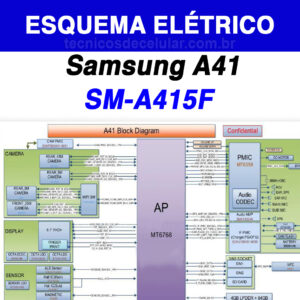 Esquema Elétrico Samsung Galaxy A41 SM-A415F