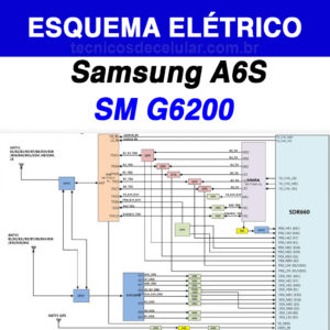 Esquema Elétrico Samsung Galaxy A6S SM G6200