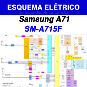 Esquema Elétrico Samsung Galaxy A71 SM-A715F