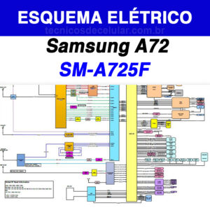 Esquema Elétrico Samsung Galaxy A72 SM-A725F