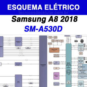 Esquema Elétrico Samsung Galaxy A8 2018 SM-A530D