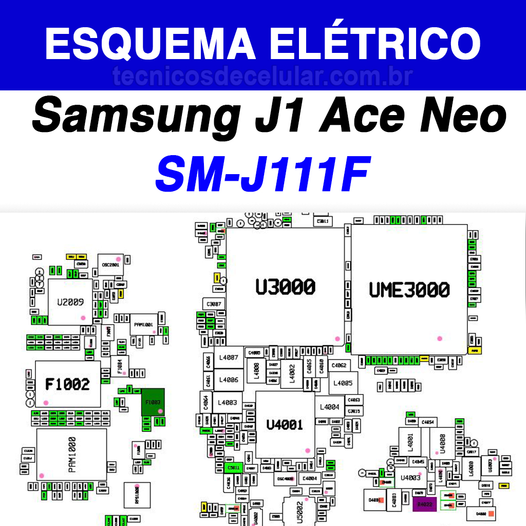 Esquema Elétrico Samsung Galaxy J1 Ace Neo SM-J111F