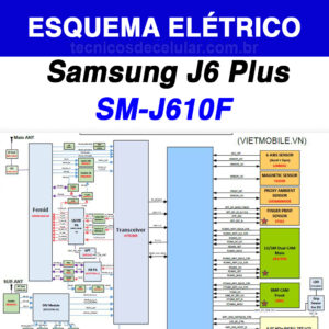 Esquema Elétrico Samsung Galaxy J6 Plus SM-J610F