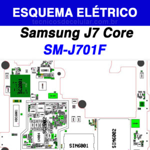 Esquema Elétrico Samsung Galaxy J7 Core SM-J701F