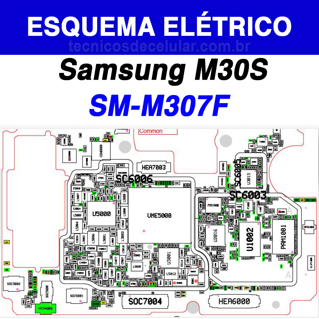 Esquema Elétrico Esquema Elétrico Samsung Galaxy M30S SM-M307F
