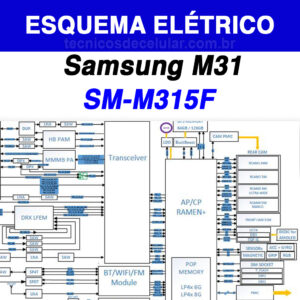Esquema Elétrico Samsung Galaxy M31 SM-M315F