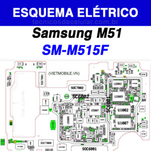 Esquema Elétrico Samsung Galaxy M51 SM-M515F