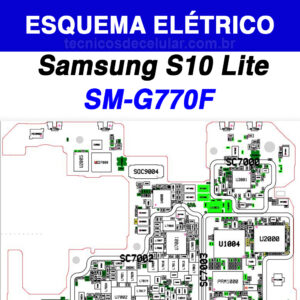 Esquema Elétrico Samsung Galaxy S10 Lite SM-G770F