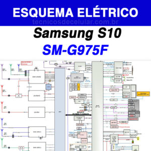 Esquema Elétrico Samsung Galaxy S10 SM-G975F