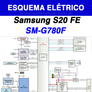 Esquema Elétrico Samsung Galaxy S20 FE SM-G780F