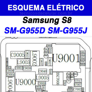 Esquema Elétrico Samsung Galaxy S8 SM G955D SM-G955J