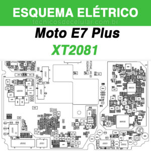 Esquema Elétrico Moto E7 Plus XT2081