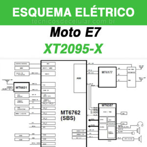 Esquema Elétrico Moto E7 XT2095-X