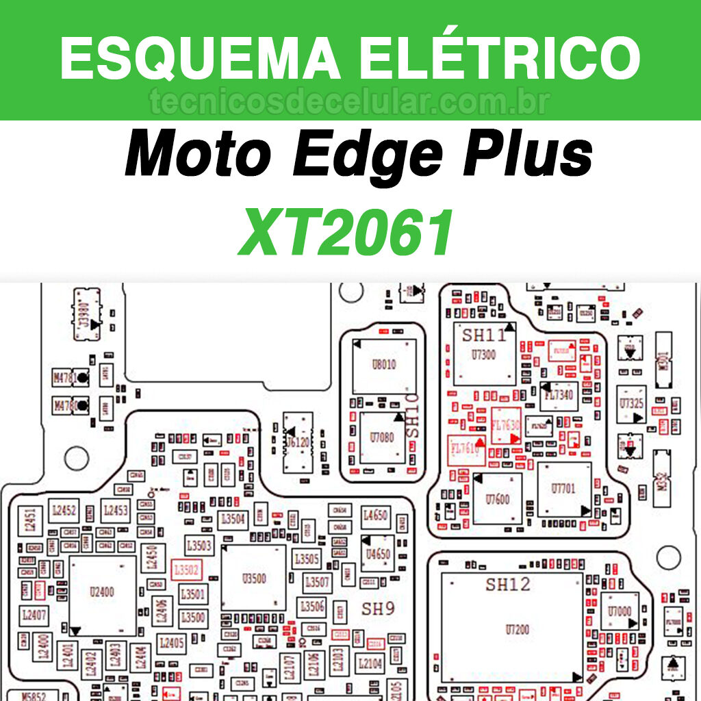 Esquema Elétrico Moto Edge Plus XT2061