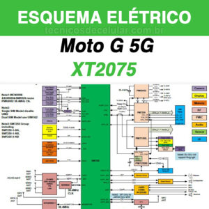 Esquema Elétrico Moto G 5G XT2075