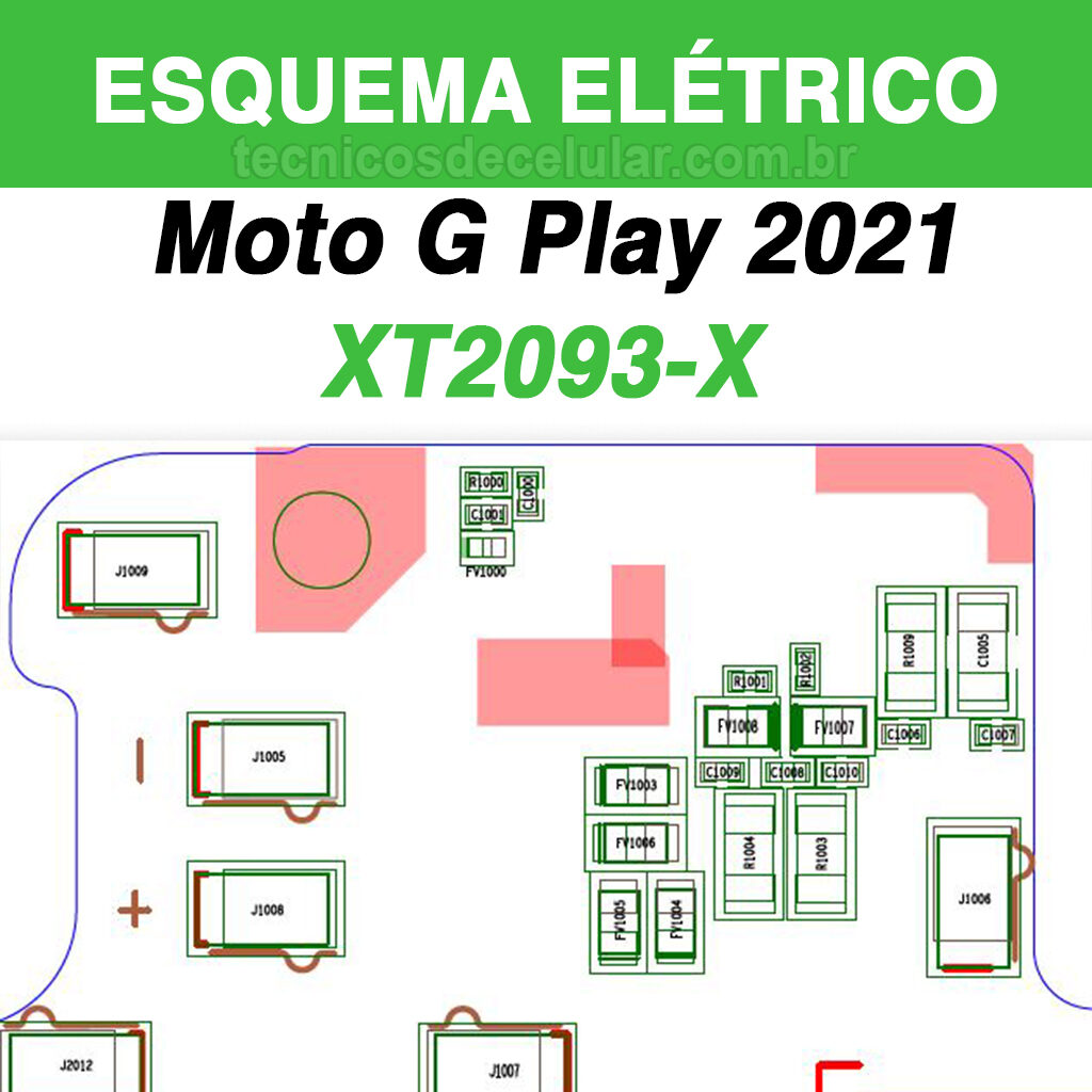 Esquema Elétrico Moto G Play 2021 XT2093-X