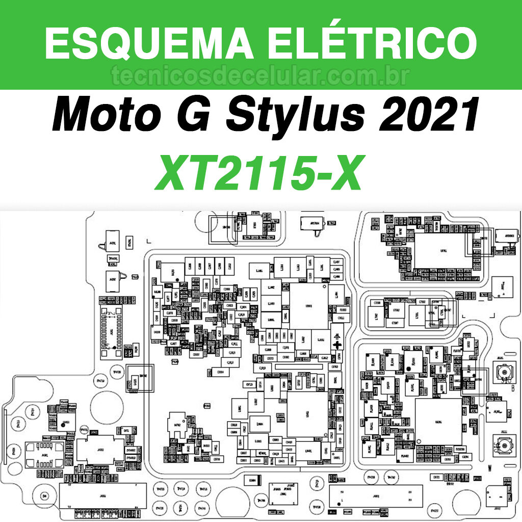 Esquema Elétrico Moto G Stylus 2021 XT2115-X