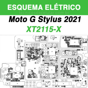 Esquema Elétrico Moto G Stylus 2021 XT2115-X