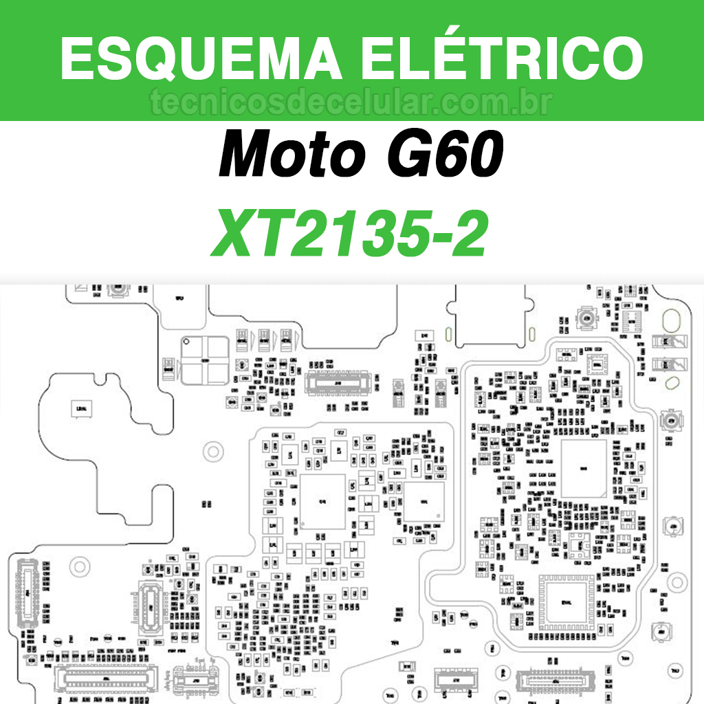 Esquema Elétrico Moto G60 - XT2135-2