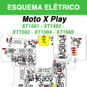 Esquema Elétrico Moto X Play - XT1561 - XT1562 - XT1563 - XT1564 - XT156