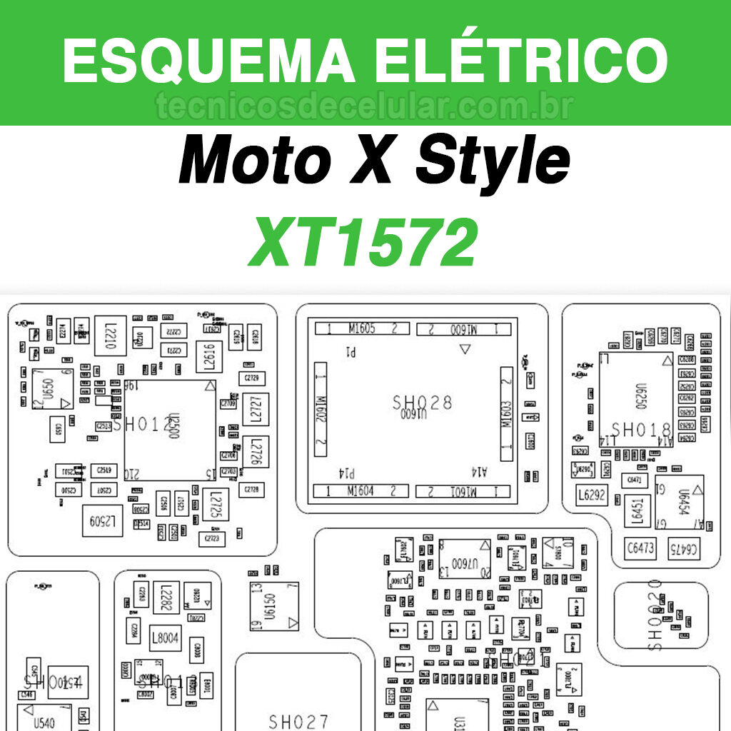 Esquema Elétrico Moto X Style - XT1572