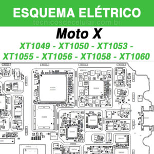 Esquema Elétrico Moto X - XT1049 - XT1050 - XT1053 - XT1055 - XT1056 - XT1058 - XT1060