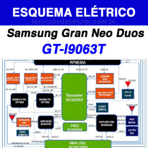 Esquema Elétrico Samsung Galaxy Gran Neo Duos GT-I9063T