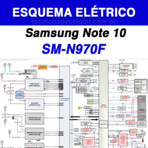 Esquema Elétrico Samsung Galaxy Note 10 SM-N970F