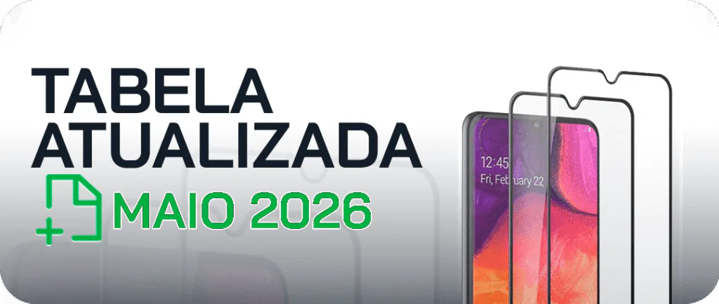TABELA DE PELÍCULAS COMPATÍVEIS MAIO 2026